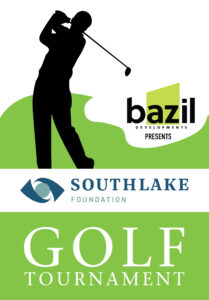 Southlake Golf Tournament logo presented by Bazil Developments